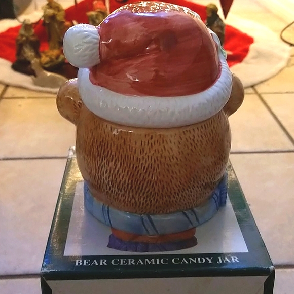 The Seasons Collection Bear Ceramic Candy Jar - Picture 4 of 6